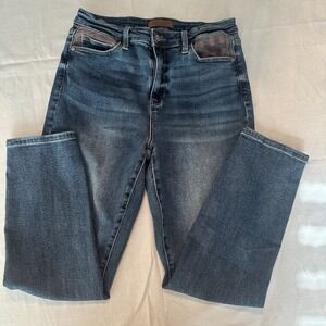 Judy Blue Jeans Womens 13 31 Blue Skinny Fit Stretch Denim Medium Wash Casual